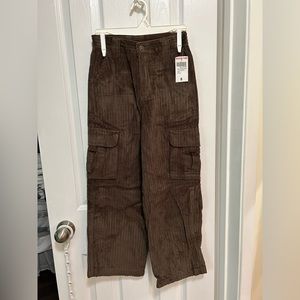 Woodland - Brown Courdoroy Pants SZ 8 100 % Cotton, NWT